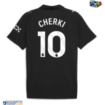 Moški Nogometni dresi Manchester City Rayan Cherki #10 Gostujoči 2025-26 Kratek Rokav